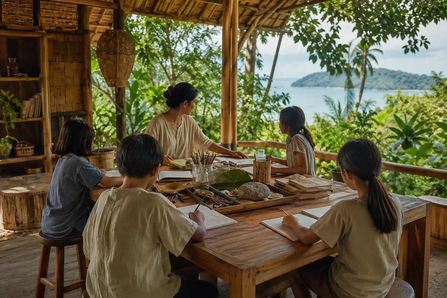 Bildung und gemeinsames Lernen auf Koh Chang